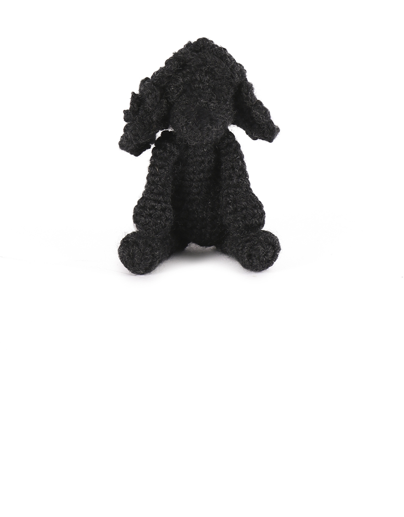 toft ed's animal mini millie the poodle amigurumi crochet
